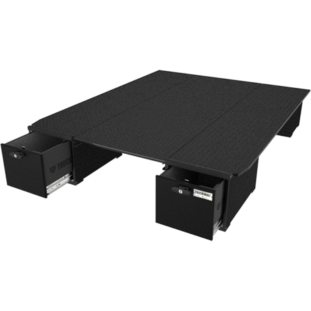 TruckVault Base Camp 2 Pick Up Series | 2 Storage Drawers | Storage Space Beneath Sleeping Platform