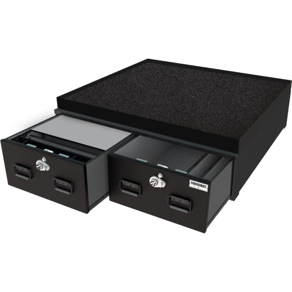 TruckVault Drone Responder 1 SUV Drone Responder Line | 2-Drawer Storage for Drone Transport | Combination Lock | Heat Resistant