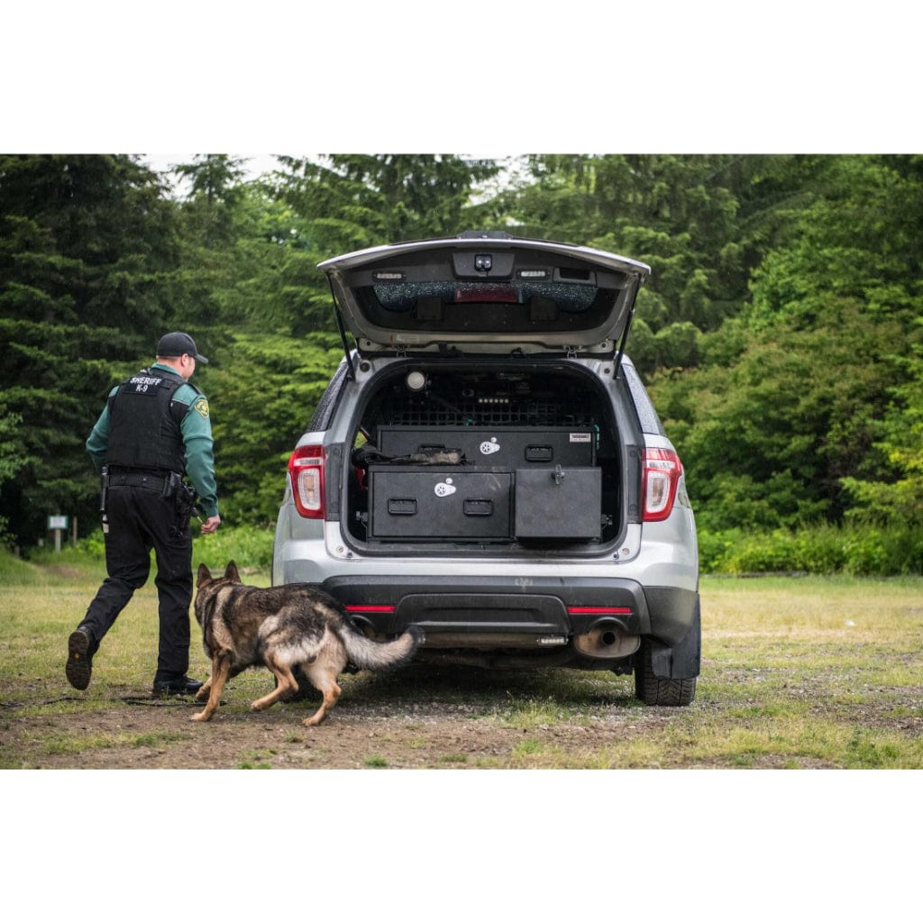 TruckVault Investigator Commander Line SUV Series | 2 Magnum Storage Drawers & 1 Weapons Drawer | Combination Lock | Heat Resistant