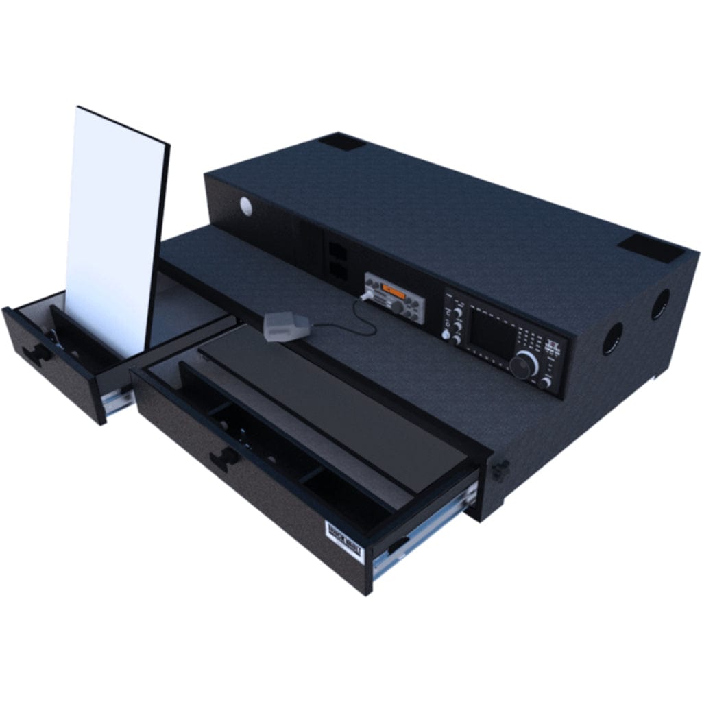 TruckVault Responder 7 SUV Responder Line | T-Handle with Key Lock | 2 Map Board Drawers | 600 Watt Inverter