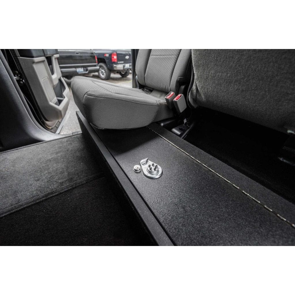TruckVault SeatVault for Ford Ranger Extended Cab (2001-Present) | In-Cab Storage | Combination Lock | 1-2 Top-Hinged Doors