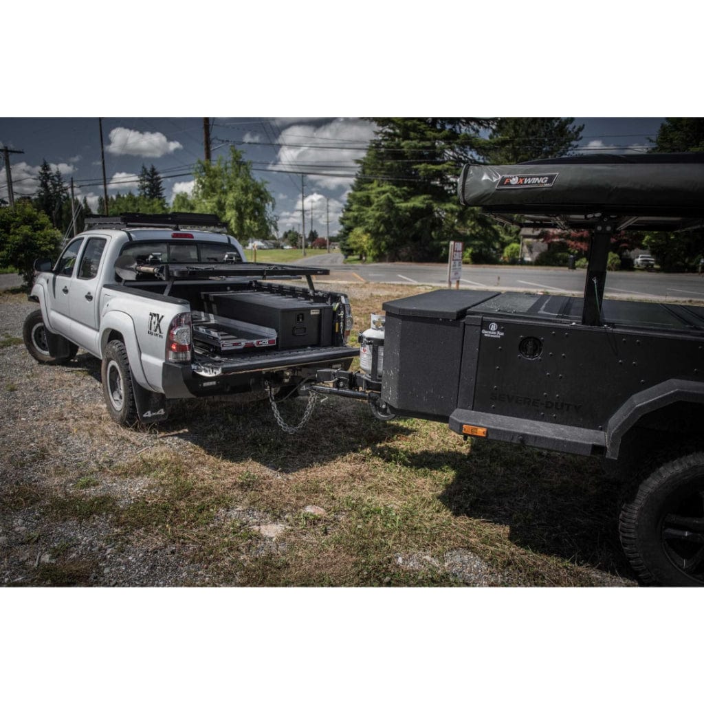 TruckVault Standard 1 Drawer Half Width All-Weather for for Nissan Titan (2016-2020) | Waterproof Storage | Weatherproof Exterior