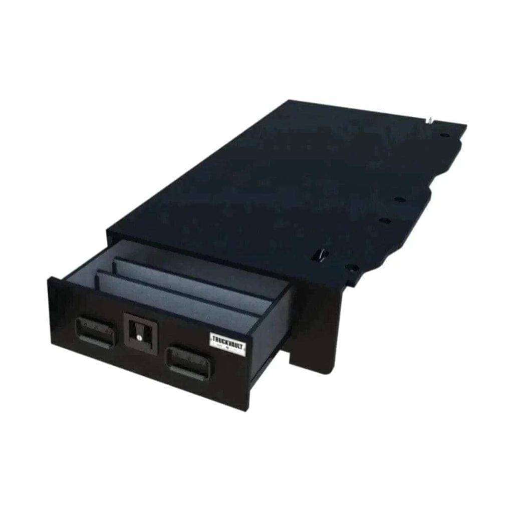 TruckVault Standard 1 Drawer Half Width All-Weather for Nissan Frontier (2005-2020) | Waterproof Storage | Weatherproof Exterior