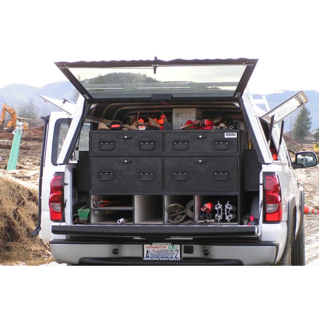 TruckVault Surveyor Covered Bed Line for Chevrolet Suburban (2015-Current) | Combination Lock | Heat Resistant