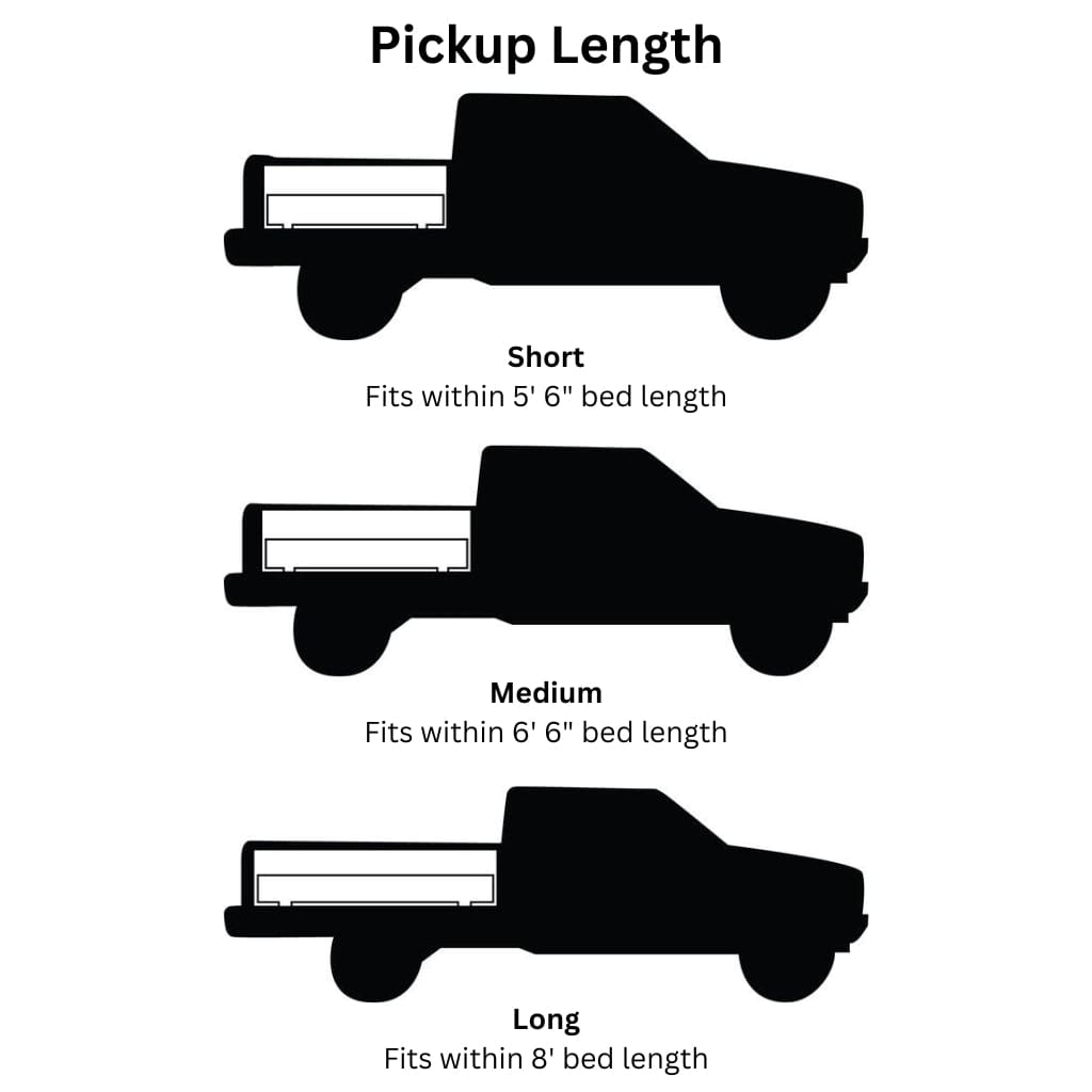 TruckVault Surveyor Covered Bed Line for Toyota Tacoma (2005-Current) | Combination Lock | Heat Resistant