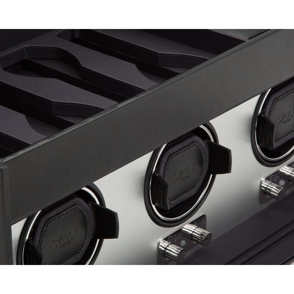 Wolf 270502 Heritage Triple Watch Winder 900 Turns Per Day SAFESandMORE