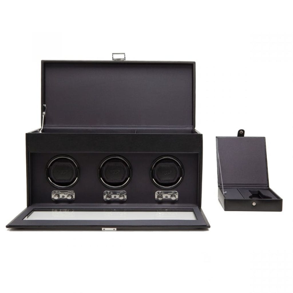 Copy of Wolf 270402 Heritage Double Watch Winder | 900 Turns Per Day | 2 Watch Capacity and Travel Case