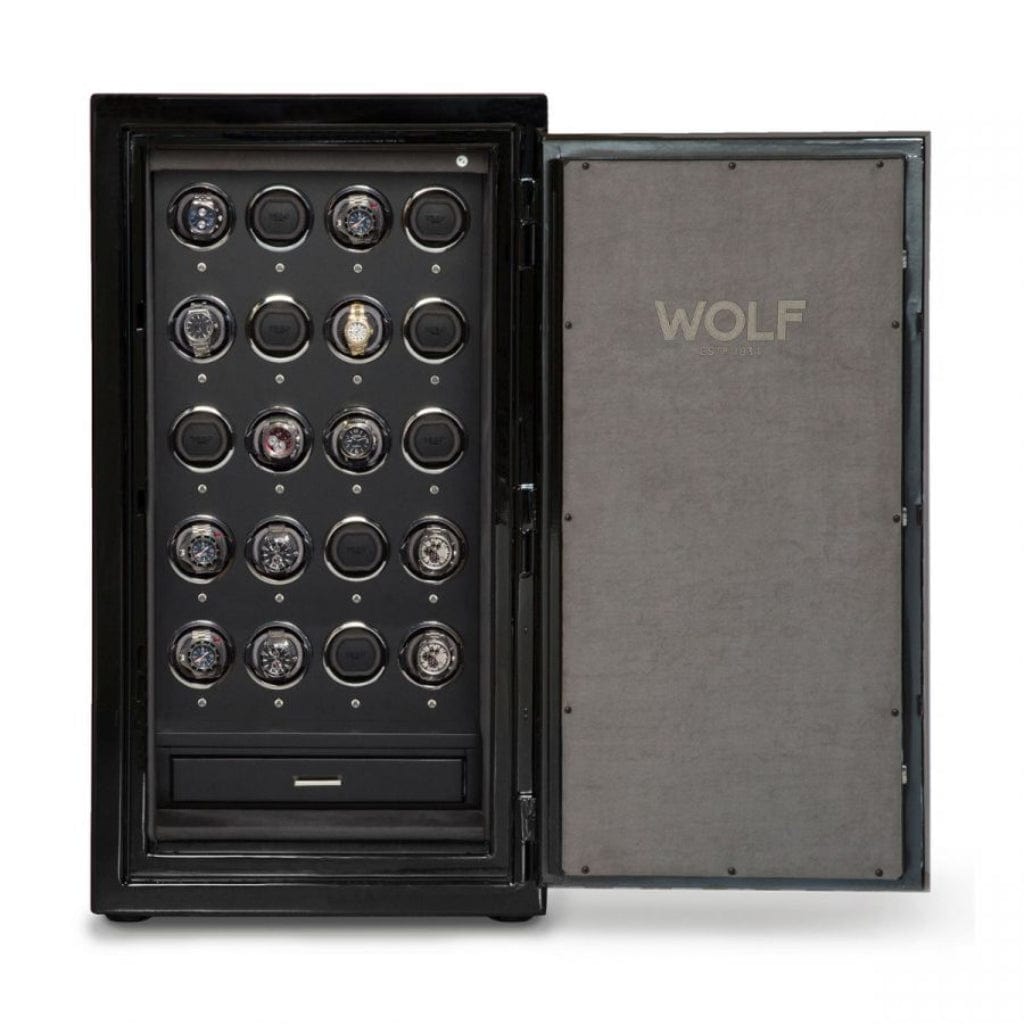 Copy of Wolf 4912 Atlas 12 Piece Watch Winder Safe | 120 Minutes Fireproof | Water Resistant
